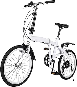 Linanty Bicicleta plegable de 20 polzades