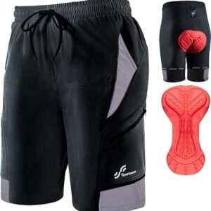 Sportneer Pantalons curts de ciclisme de muntanya per a home
